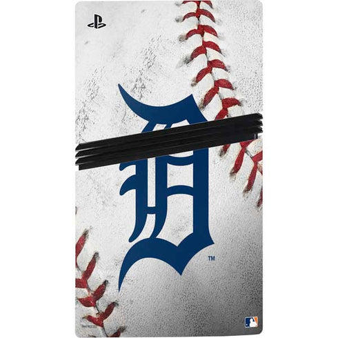 MLB Detroit Tigers Game Ball PS5 Pro Disk Bundle  Skin